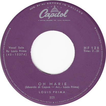 Louis Prima - Oh Marie 40835
