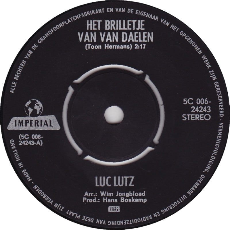 Luc Lutz - Die Brille von Van Daele 23349