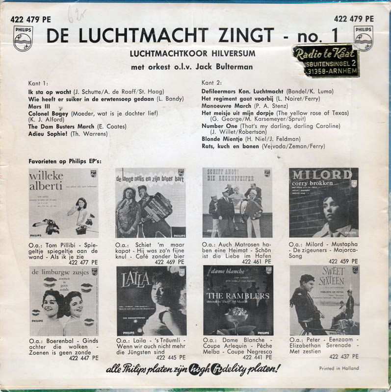 Luchtmachtkoor Hilversum - De Luchtmacht Zingt