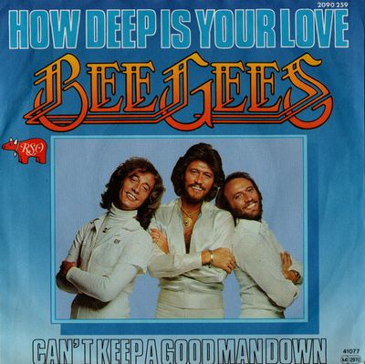 Bee Gees - How Deep Is Your Love Vinyl Singles Vinyl Zeer Goed / Hoesje Plakband "VINYLSINGLES.NL"