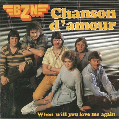 BZN - Chanson D'Amour Vinyl Singles Vinyl Zeer Goed / Hoesje Goed "VINYLSINGLES.NL"