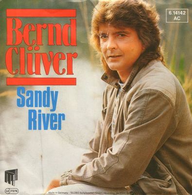 Bernd Clüver - Sandy River Vinyl Singles Vinyl Zeer Goed / Hoesje Goed "VINYLSINGLES.NL"