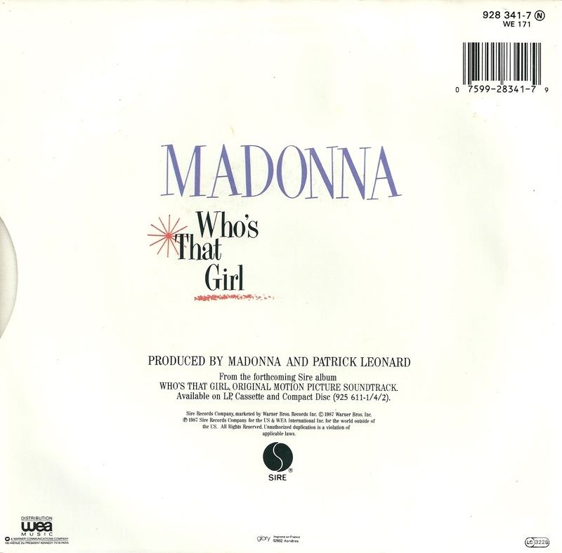 Madonna - Wer ist dieses Mädchen 40201