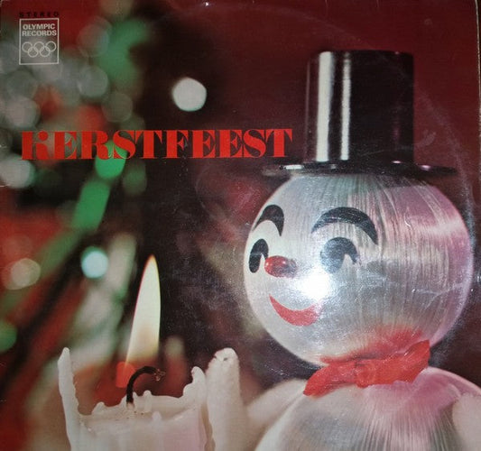 Kinderkoor De Markbloempjes - Kerstfeest (LP) Vinyl LP Vinyl Goed / Hoes Goed