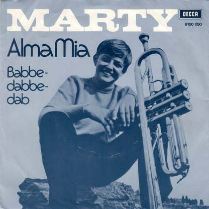 Marty Schreijenberg - Alma Mia (B) 36848 Vinyl Singles Vinyl Goed / Hoes Redelijk