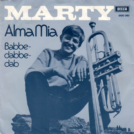 Marty Schreijenberg - Alma Mia (B) 36848 Vinyl Singles Vinyl Goed / Hoes Redelijk