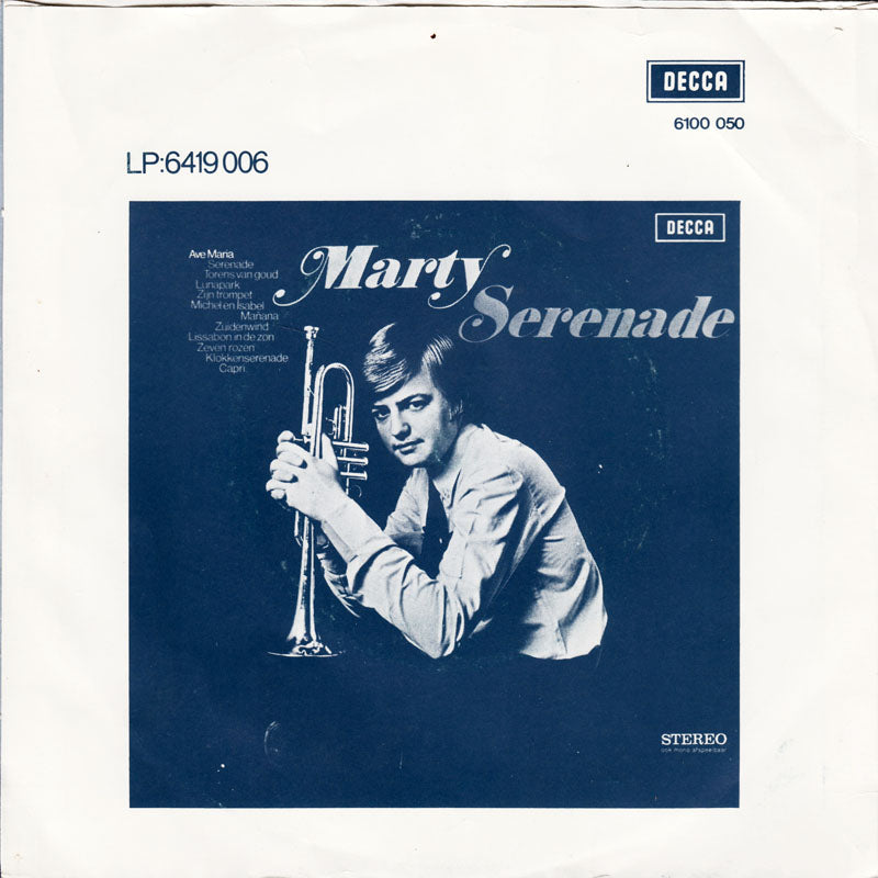 Marty Schreijenberg - Alma Mia (B) 36848 Vinyl Singles Vinyl Goed / Hoes Redelijk