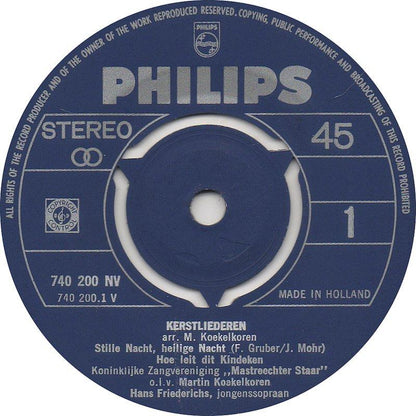 Mastreechter Staar - Kerstliederen 40712 Vinyl Singles EP Vinyl Goed / Hoes Goed