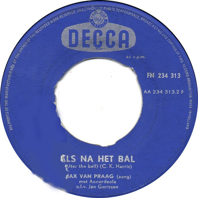 Max van Praag - Standuhr 02653