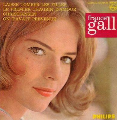 France Gall - Laisse Tomber Les Filles (4e Série) Vinyl Singles Vinyl Zeer Goed / Hoesje Goed "VINYLSINGLES.NL"