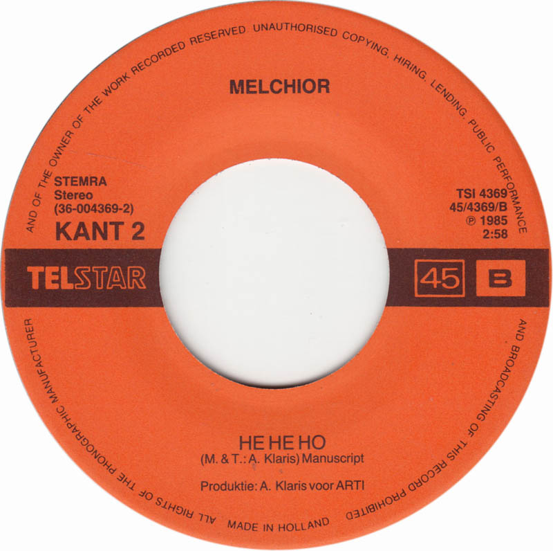 Melchior - Ma Ma Madonna 11166