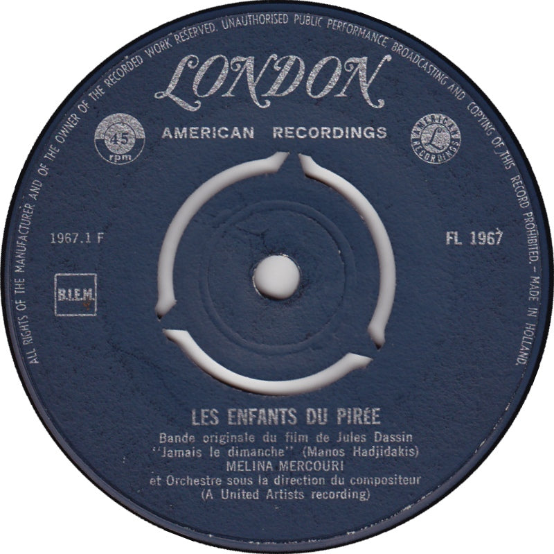 Melina Mercouri - Les Enfants Du Pirée 08681