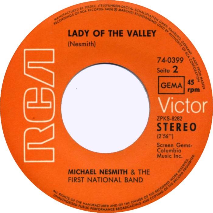 Michael Nesmith &amp; The First National Band - Silver Moon 30188