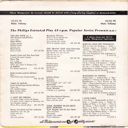 Mieke Telkamp - Morgen Komm' Ich Wieder 33810 Vinyl Singles EP Vinyl Goed / Hoes Goed