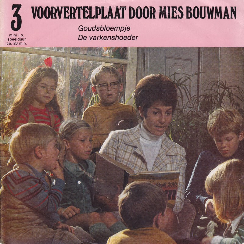 Mies Bouwman - Voorvertelplaat Door Mies Bouwman 3 05504 Vinyl Singles Vinyl Goed / Hoes Goed