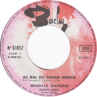Mireille Mathieu - Au Bal Du Grand Amour 13102