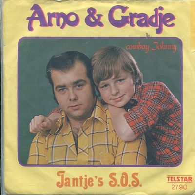 Arno & Gratje - Jantjes S.O.S. Vinyl Singles Vinyl Zeer Goed / Hoesje Goed "VINYLSINGLES.NL"