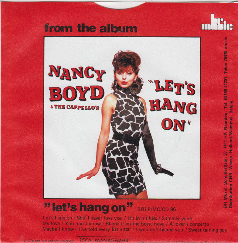 Nancy Boyd & The Cappello's - Maybe I Know 19649 Vinyl Singles Vinyl Goed / Hoes Goed