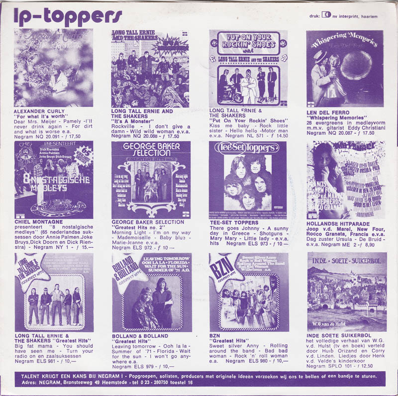 Nick Knatterton - Hou op 16319 Vinyl Singles Vinyl Goed / Hoes Goed