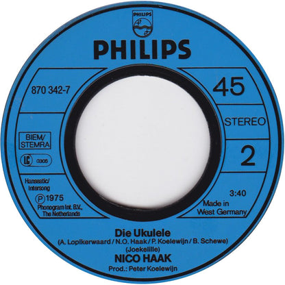 Nico Haak - Schmidtchen Schleicher 29959 Vinyl Singles Vinyl Goed / Hoes Goed