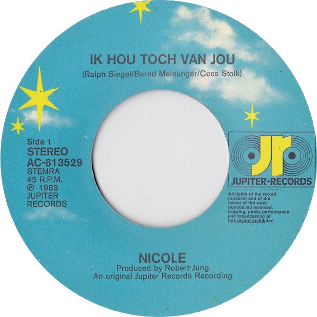 Nicole - Ich Hab' Dich Doch Lieb 30498 Vinyl Singles Goede Staat