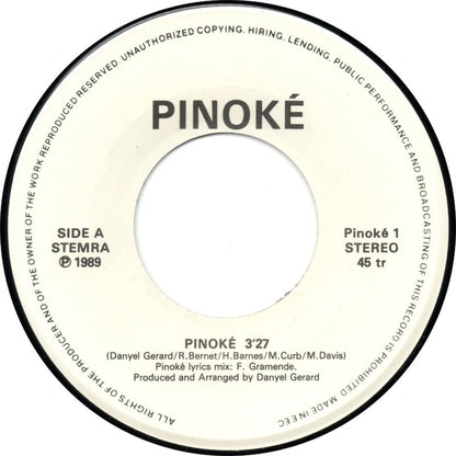 Danyel Gerard - Pinoke 18217