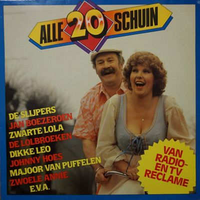 Various - Alle 20 Schuin (LP) Vinyl LP Vinyl (VG) <br> Hoes (G+)