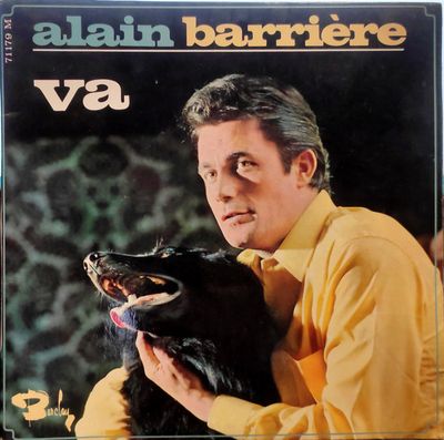 Alain Barrière - Va Vinyl Singles Vinyl Zeer Goed / Hoesje Goed "VINYLSINGLES.NL"