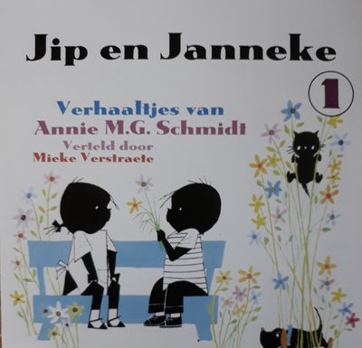 Annie M.G. Schmidt - Jip En Janneke 1 - Verhaaltjes Van Annie M.G. Schmidt Verteld Door Mieke Verstraete (LP) Vinyl LP Vinyl Zeer Goed / Hoes Goed "VINYLSINGLES.NL"