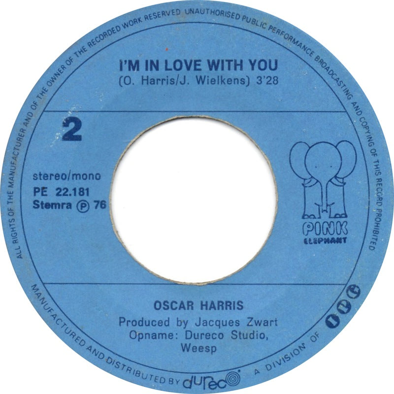 Oscar Harris - Seit ich dich kenne, Baby 10379
