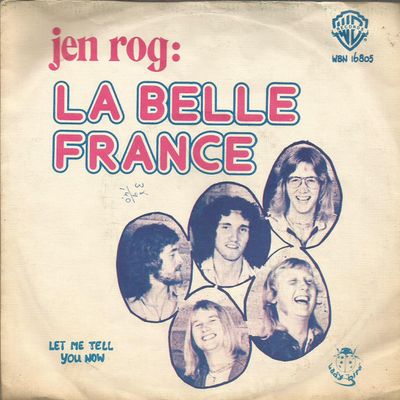Jen Rog - La Belle France Vinyl Singles Vinyl Zeer Goed / Hoesje Goed "VINYLSINGLES.NL"