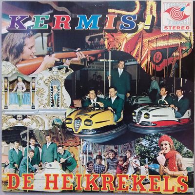 Heikrekels - Kermis Met De Heikrekels (B-Keus) (LP) Vinyl LP Vinyl Goed / Hoesje Redelijk "VINYLSINGLES.NL"