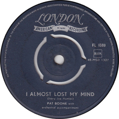 Pat Boone - Ich werde zu Hause sein 14262