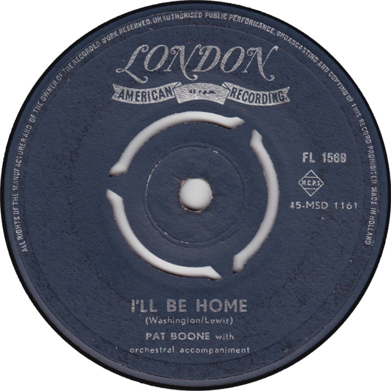 Pat Boone - Ich werde zu Hause sein 14262