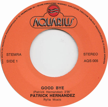Patrick Hernandez - Auf Wiedersehen 30422