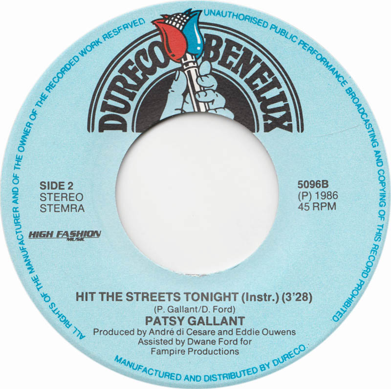 Patsy Gallant - Hit The Streets Tonight 17521