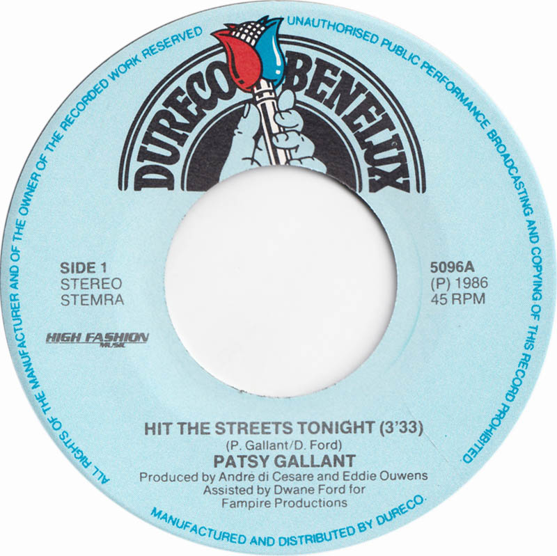 Patsy Gallant - Hit The Streets Tonight 17521