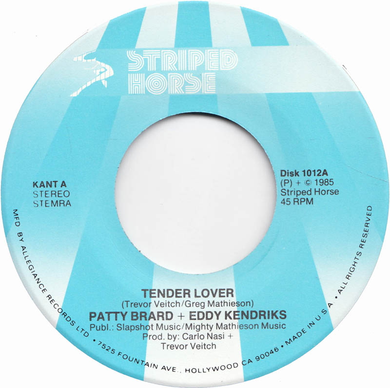 Patty Brard &amp; Eddy Kendricks - Tender Lover 15356