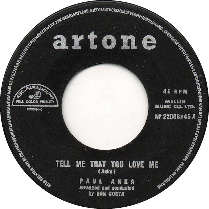 Paul Anka - Ich liebe dich, Baby 02368