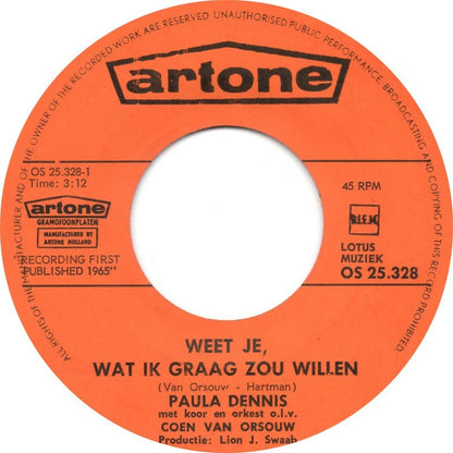 Paula Dennis - Weißt du, was ich möchte 05468