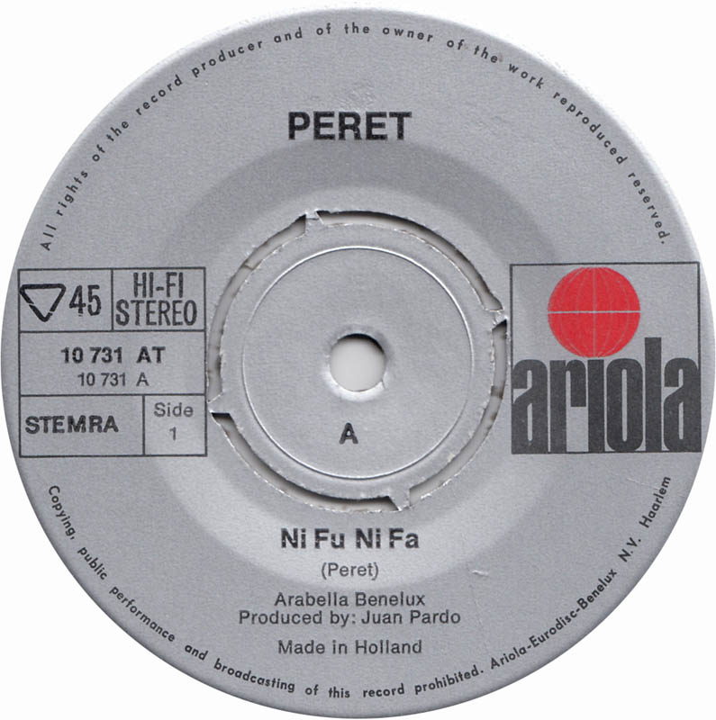 Peret - Ni Fu Ni Fa 30018