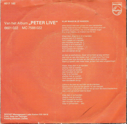 Peter Koelewijn &amp; His Rockets – Clap Your Hands 36339