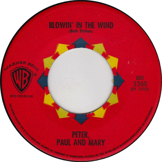 Peter, Paul &amp; Mary - Blowin' In The Wind 34195