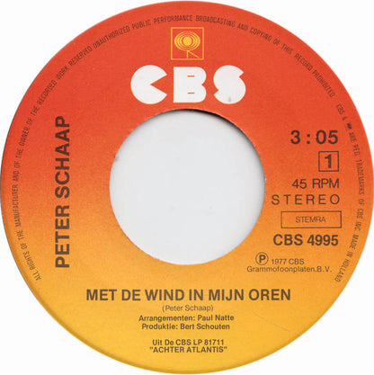 Peter Schaap - Mit dem Wind in meinen Ohren 32053
