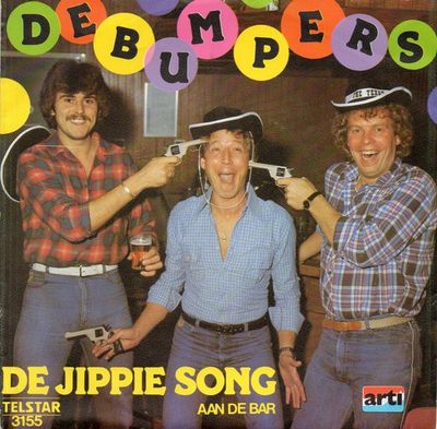 De Bumpers - De Jippie Song Vinyl Singles Vinyl Zeer Goed / Hoesje Goed "VINYLSINGLES.NL"