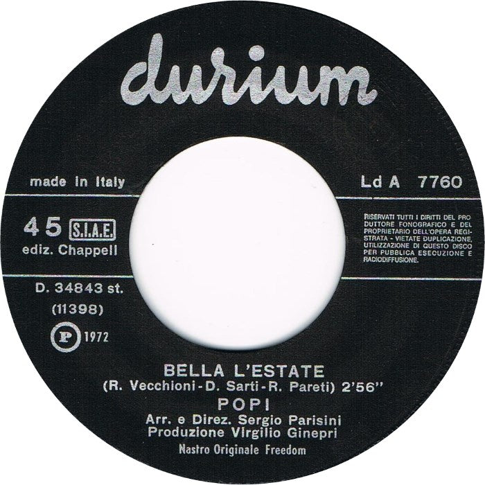 Popi - Bella L'Estate