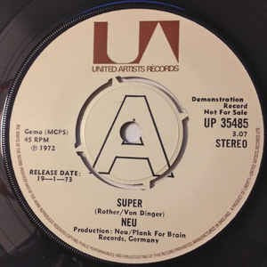 Neu - Super (Promo ) 17961 Vinyl Singles Vinyl Goed / Hoes Goed