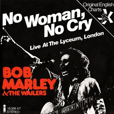 Bob Marley & The Wailers - No Woman, No Cry (Live At The Lyceum, London) Vinyl Singles Vinyl Zeer Goed / Hoesje Redelijk "VINYLSINGLES.NL"