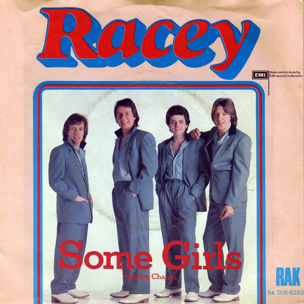 Racey ‎- Some Girls 11342 Vinyl Singles Vinyl Goed / Hoes Goed