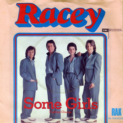 Racey ‎- Some Girls 11342 Vinyl Singles Vinyl Goed / Hoes Goed